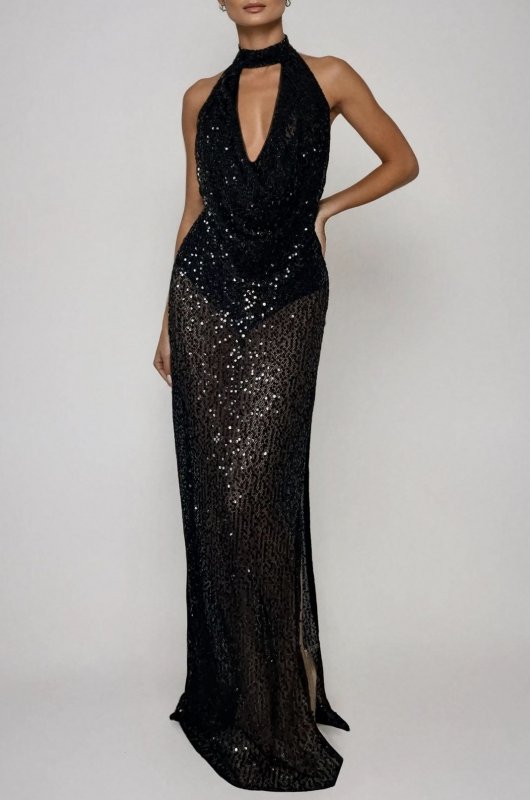 Sequin Evening Dress